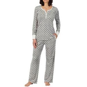 New Nautica 2-piece Pajamas PJs Set Gray Size 3X